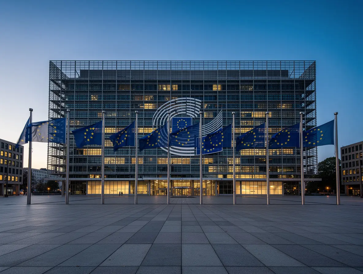 Der Berlaymont-Sitz der EU-Kommission in Brüssel: Von hier aus soll die digitale Souveränität Europas vorangetrieben werden (Symbolbild)